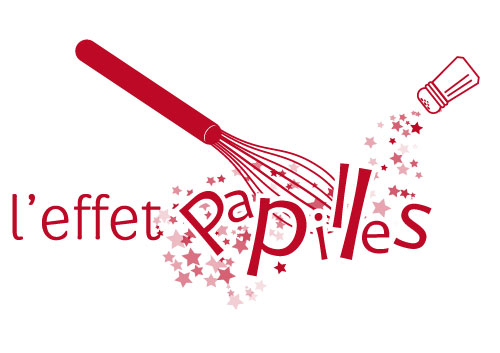 LOGO - IDENTITé VISUELLE - L'Effet Papilles - Logo - © Florian JARRIGEON - INFOGRAPHISTE - TOURS, 37 Indre-et-Loire, France